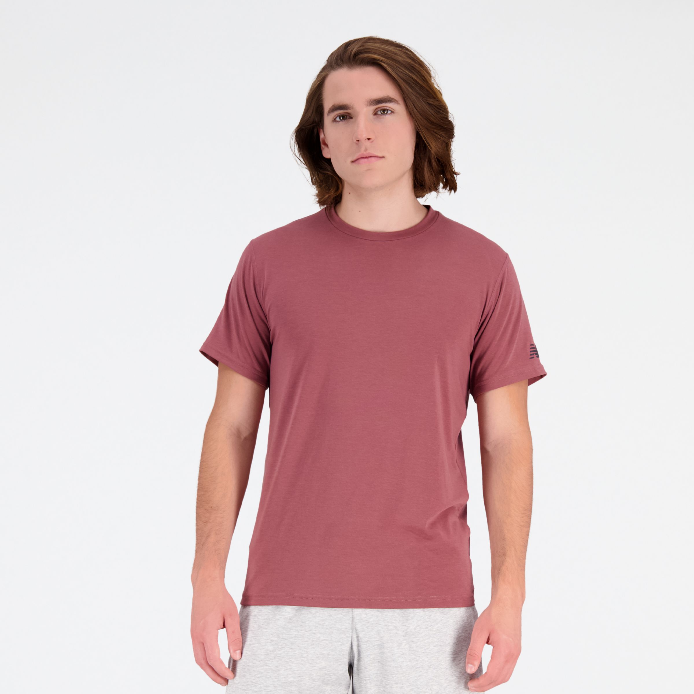 

New Balance Men's R.W. Tech Tee with Dri-Release Red - Red
