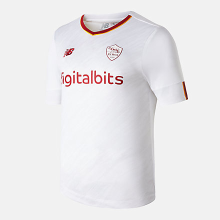 New Balance AS Roma Away Elite Short Sleeve Jersey, MT231258AWY image number null