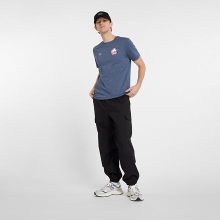 リール 2024 ヘザーテックＴシャツ, NB NAVY HEATHER, MT231461NNH