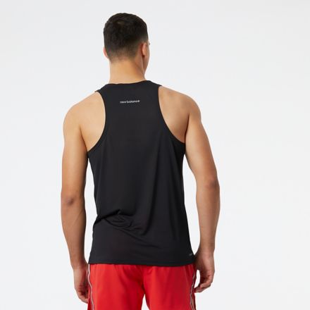 New balance best sale running singlet mens