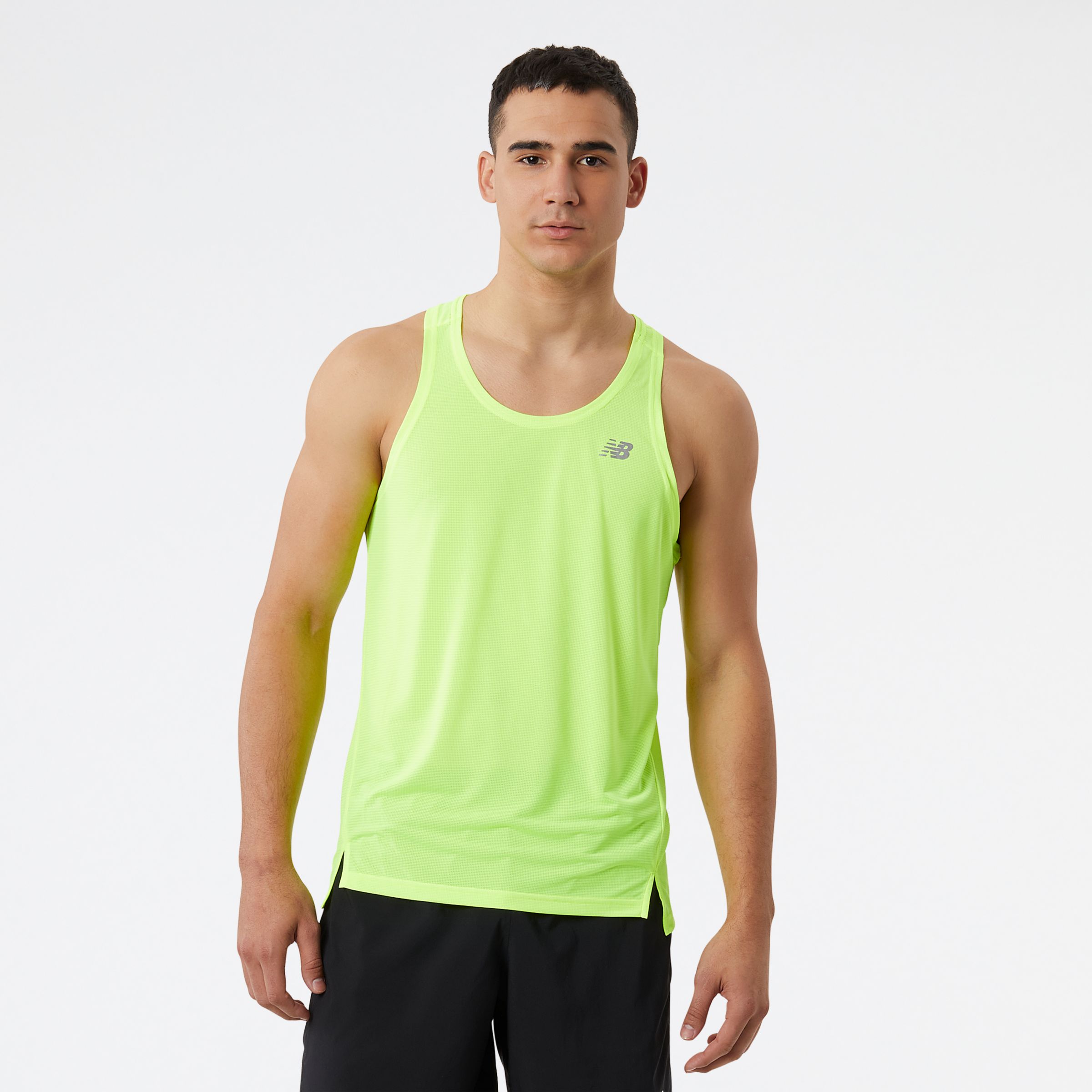 

New Balance Men's Accelerate Singlet Yellow - Yellow