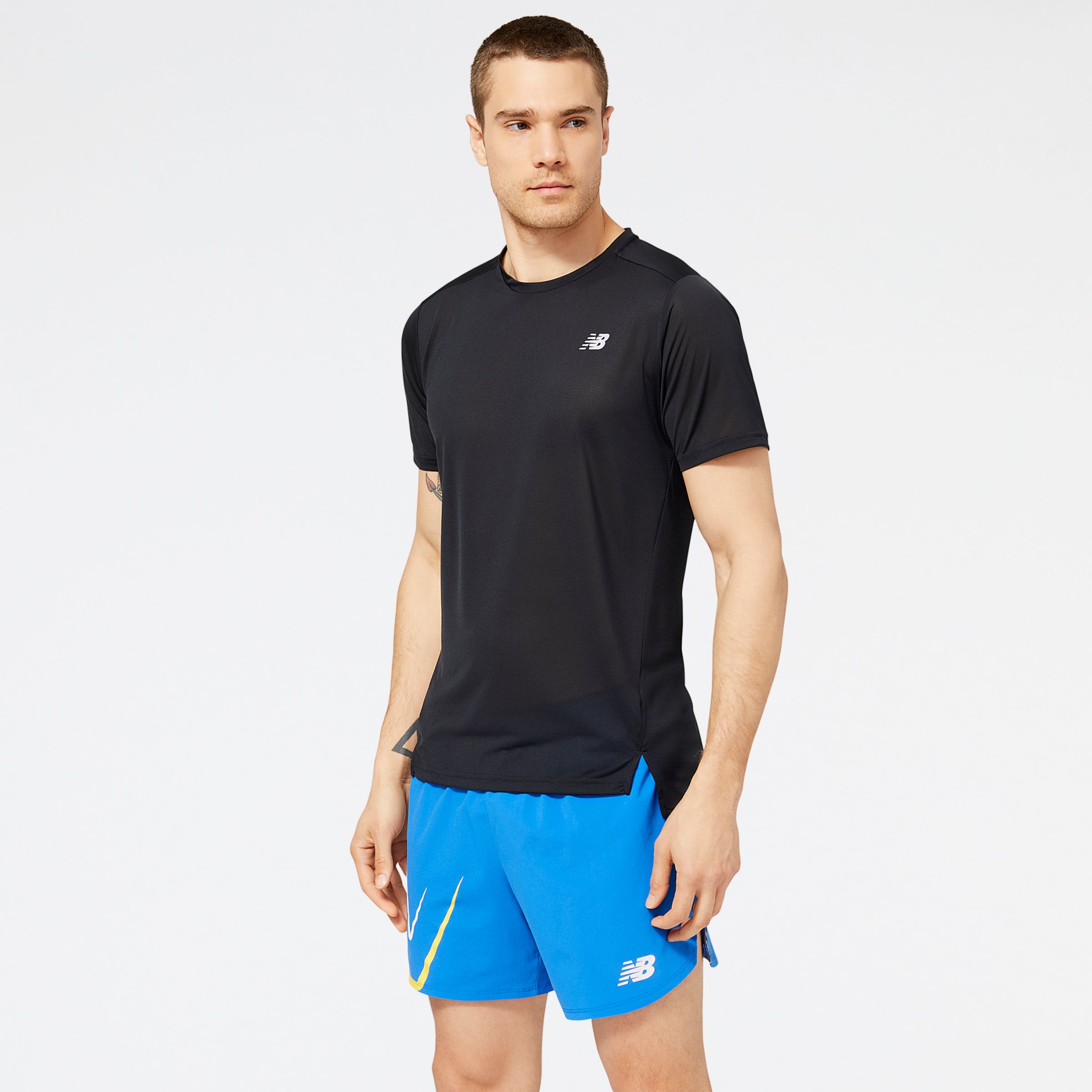 Men's Accelerate Short Sleeve Apparel - New Balance