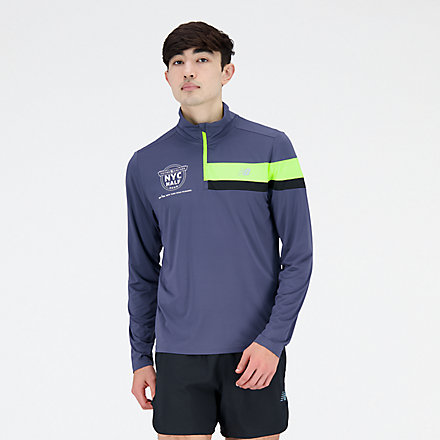United Airlines NYC Half Training Accelerate Half Zip