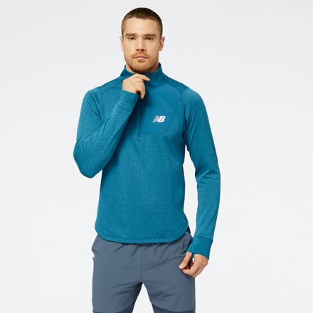 New balance heat store half zip