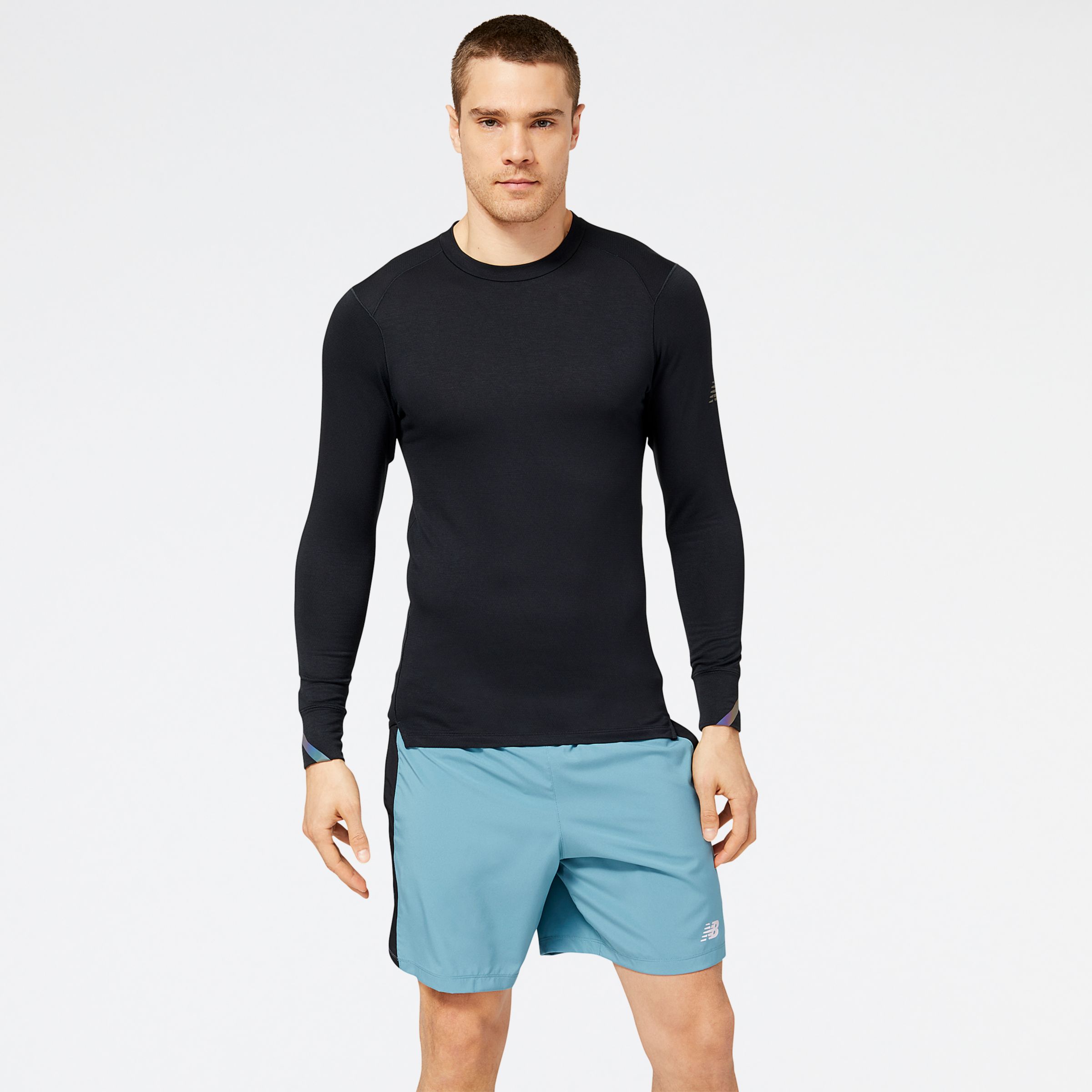 

New Balance Men's Q Speed 1NTRO Long Sleeve Black - Black