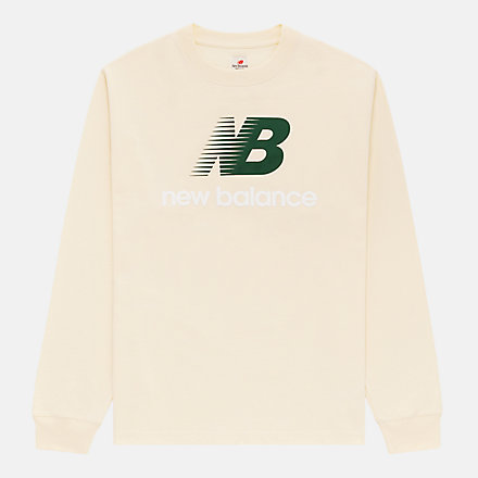 New Balance MADE in USA Heritage Long Sleeve T-Shirt, MT23549AFG image number null