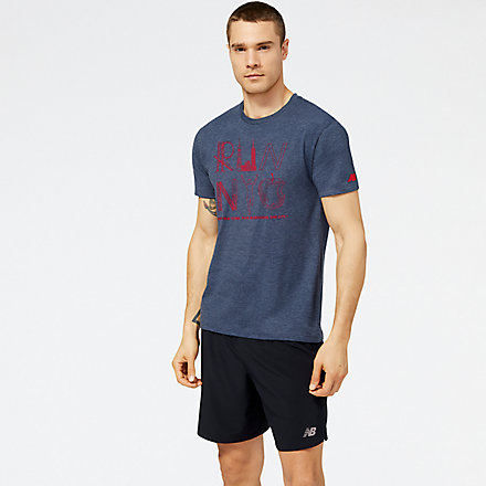 New Balance R4L Boroughs Tee, MT23643QECL image number null