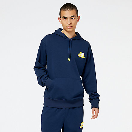 New Balance Sweats à capuche NB Essentials Stacked Rubber PO, MT23910NGO image number null