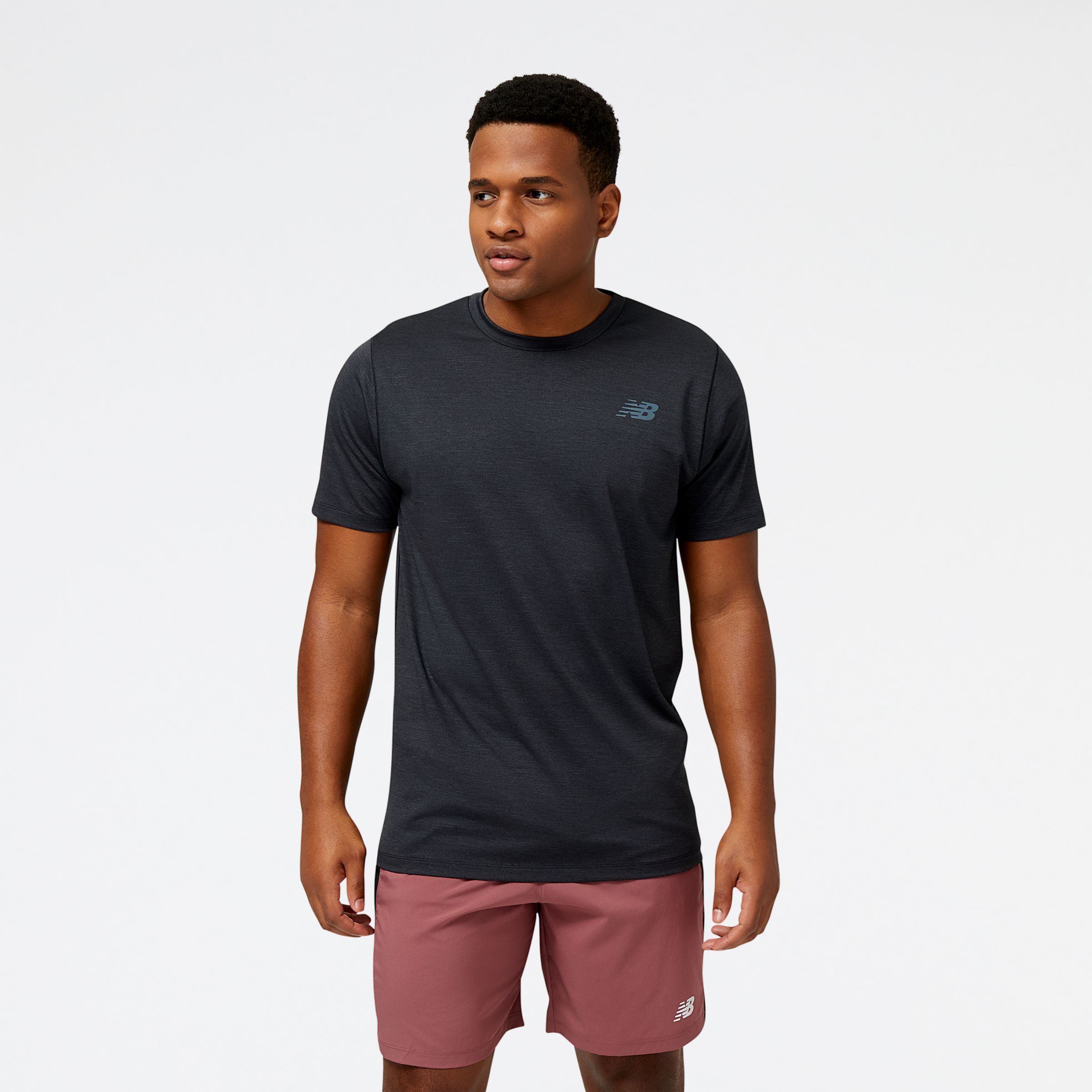 

New Balance Men's Tenacity T-Shirt Black - Black