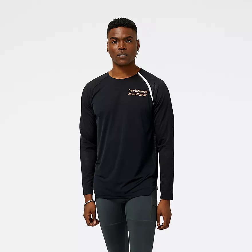 New Balance Men's Accelerate Pacer Long Sleeve Apparel
