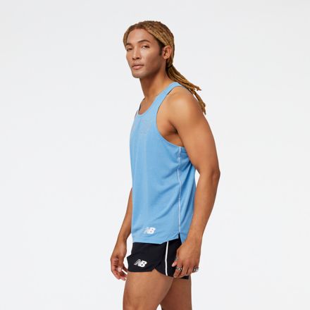 Men's London Edition Graphic Impact Run Singlet Apparel New Balance