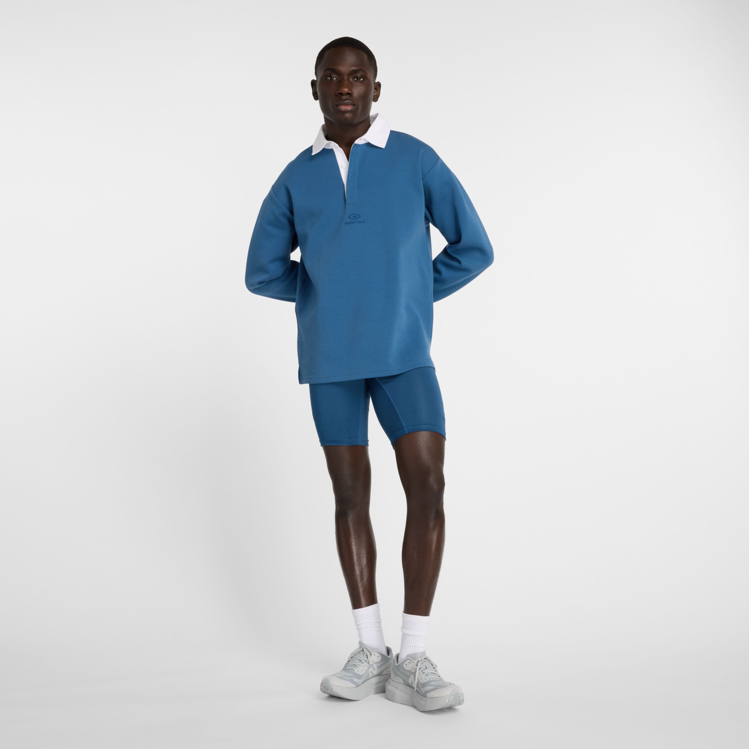 District Vision x New Balance 橄欖球襯衫