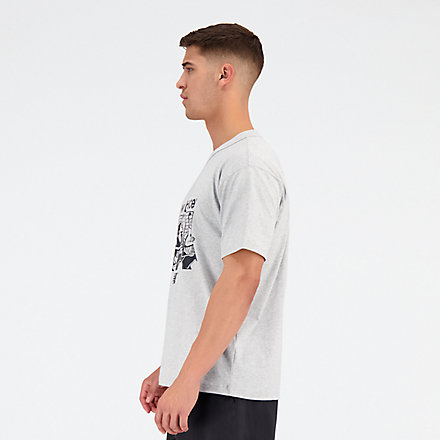 T-Shirt Athletics Remastered Graphic Cotton Jersey Short Sleeve