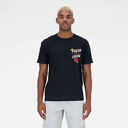 T-shirt à manches courtes en jersey de coton et imprimé Reimagined Essentials