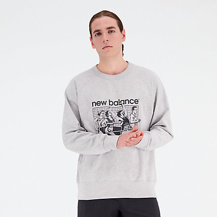 Athletics Remastered Graphic French Terry Crewneck