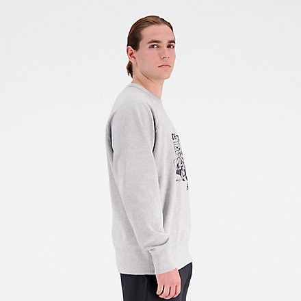 Athletics Remastered Graphic French Terry Crewneck