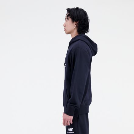 Essentials Stacked Logo French Terry Hoodie