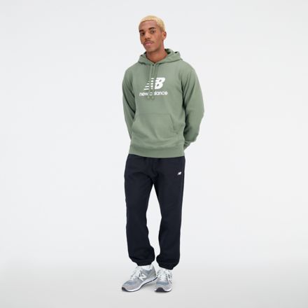 Essentials Stacked Logo French Terry Hoodie