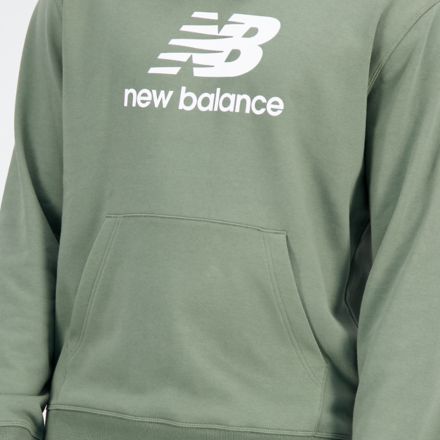 Essentials Stacked Logo French Terry Hoodie