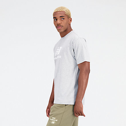 Essentials Stacked Logo Cotton Jersey Short Sleeve T-shirt T-shirt