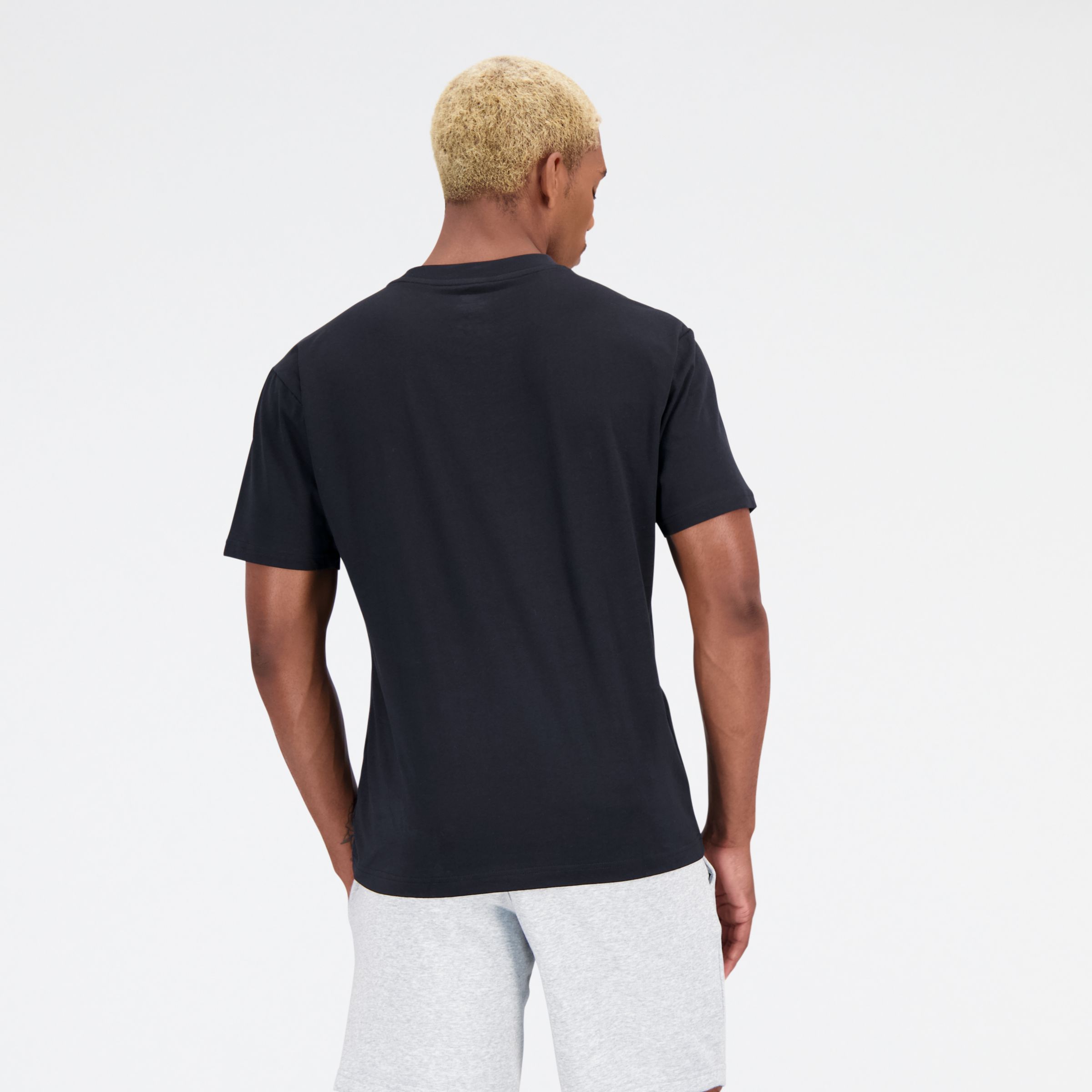Camiseta Essentials Stacked Logo Cotton Jersey Short Sleeve T-shirt