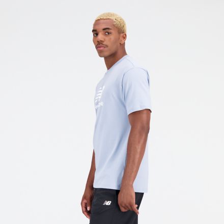 Essentials Stacked Logo Cotton Jersey Short Sleeve T-shirt
