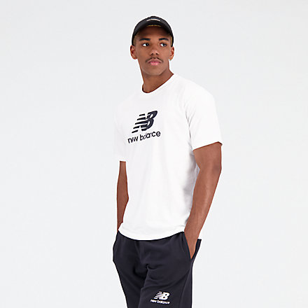 Essentials Stacked Logo Cotton Jersey Short Sleeve T-shirt T-Shirt