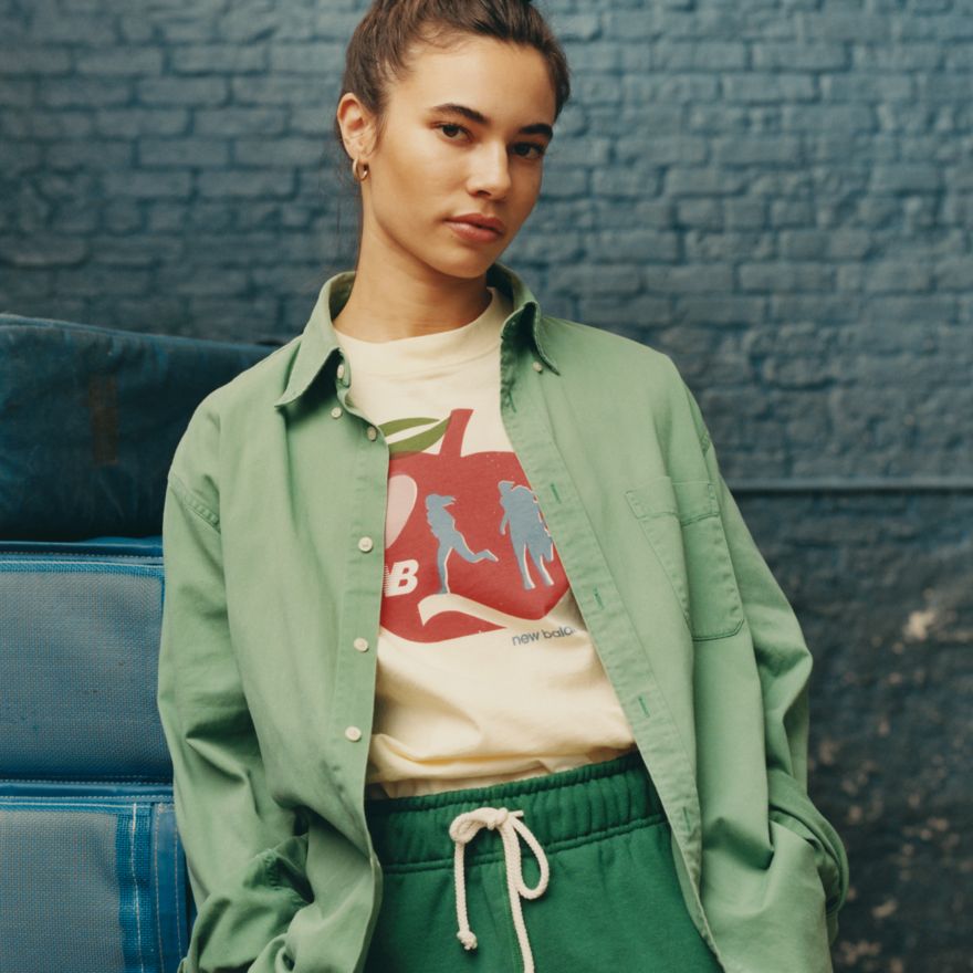 Made in USA Apple Graphic Tee