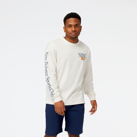 Athletics Sports Club Cotton Jersey Longsleeve T Shirt