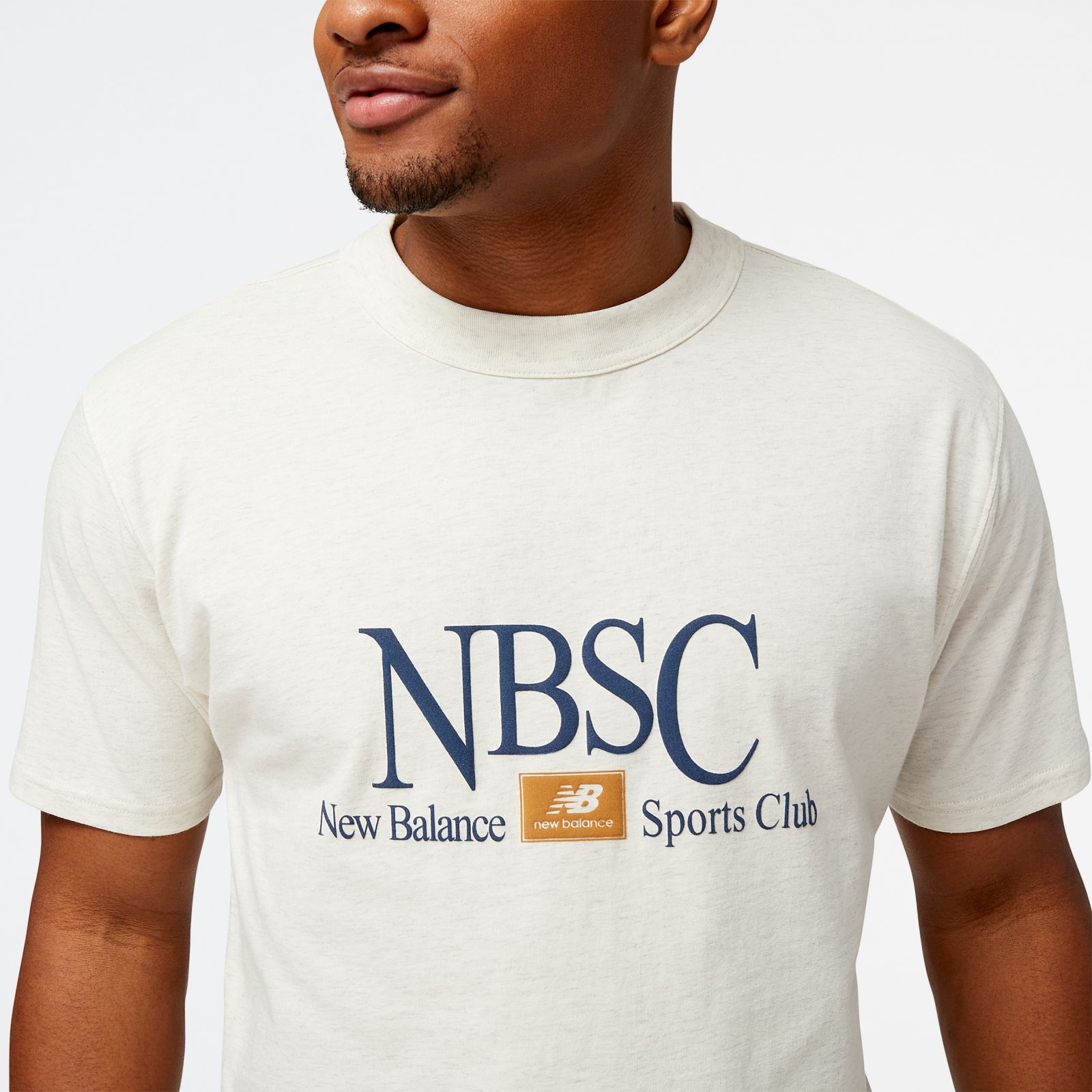 Men's Athletics Sports Club Cotton Jersey T-Shirt Apparel - New Balance
