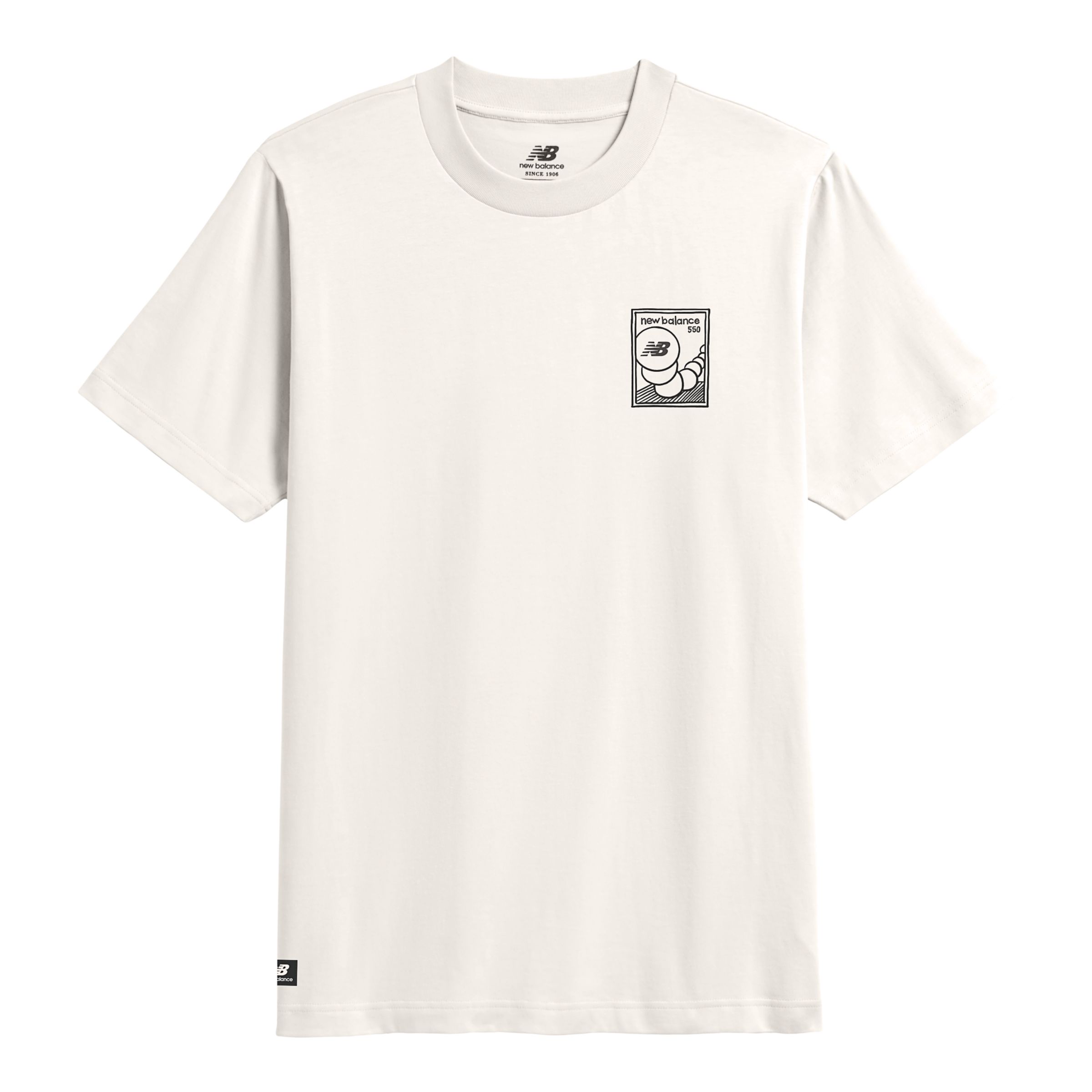 

New Balance Men's 550 Sketch Graphic T-Shirt White - White