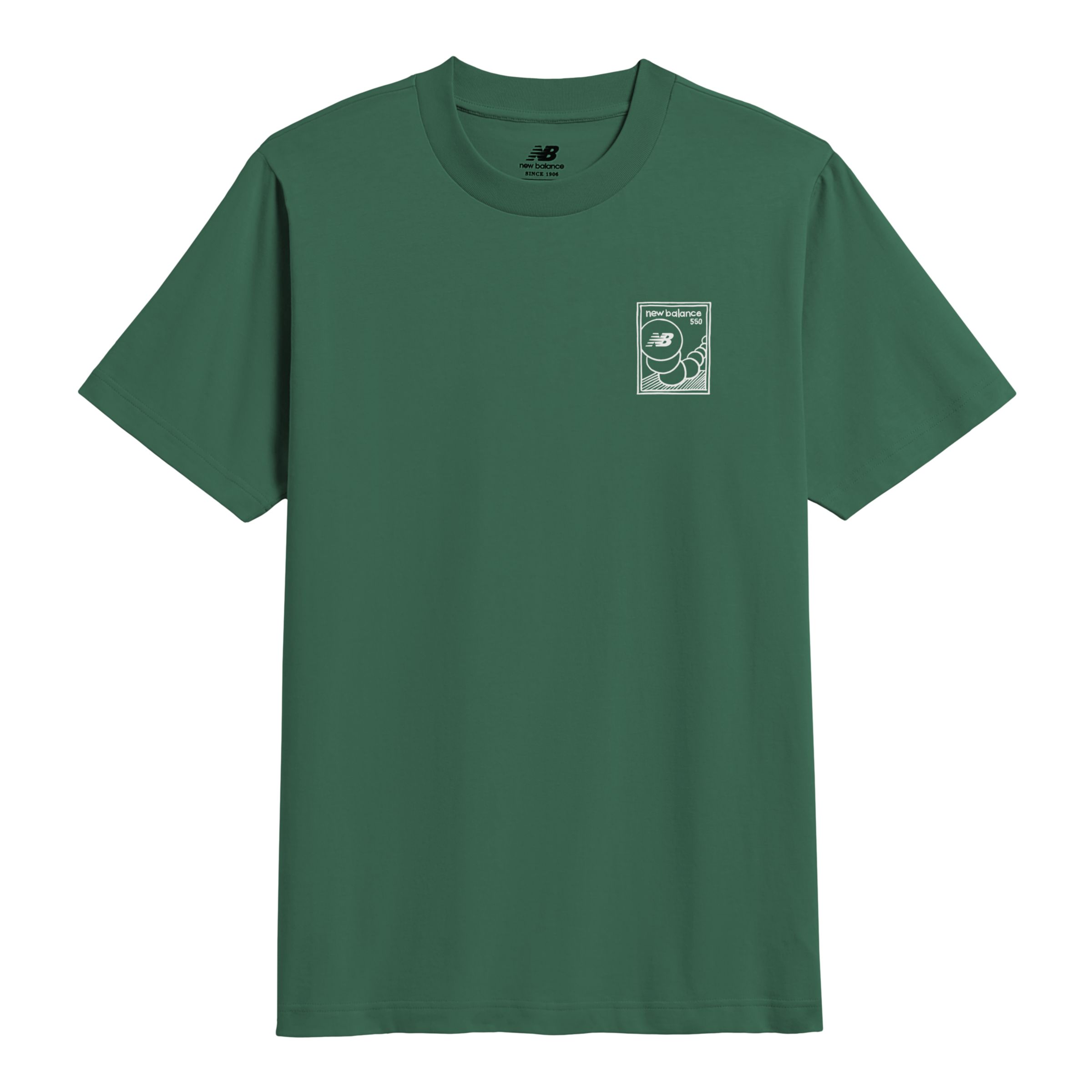 

New Balance Men's 550 Sketch Graphic T-Shirt Green - Green