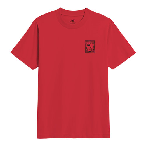 

New Balance Men's 550 Sketch Graphic T-Shirt Red - Red