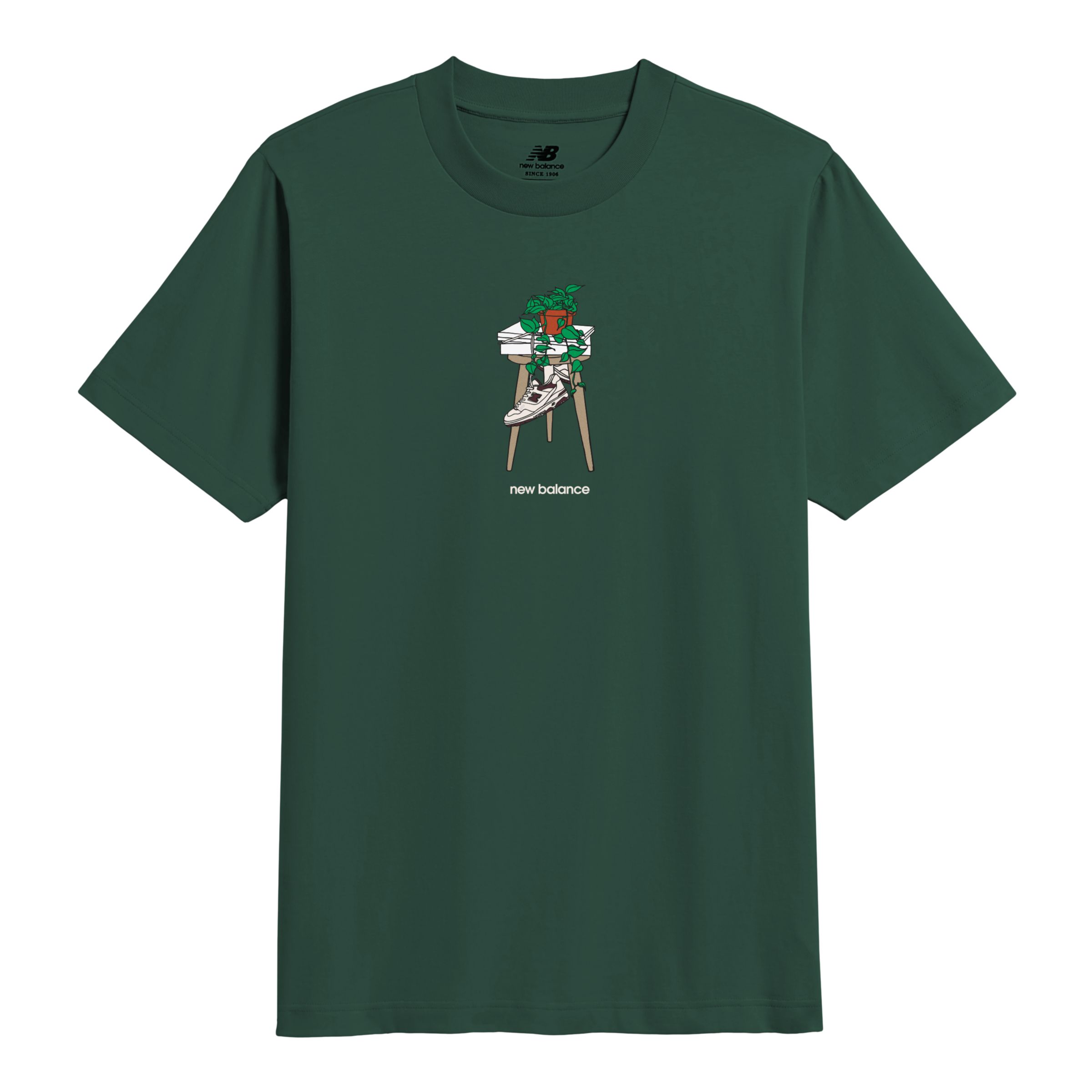 

New Balance Men's 550 Houseplant Graphic T-Shirt Green - Green
