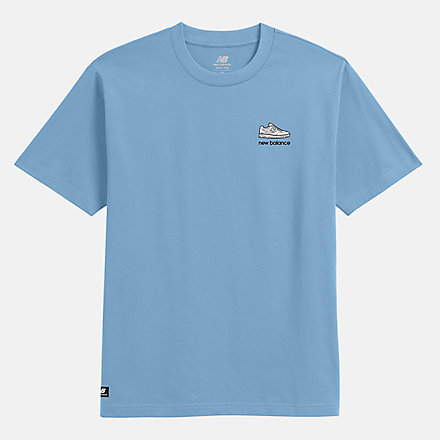 New Balance 550 Logo Graphic Tee, MT31576BLZ image number null