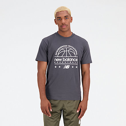 Hoops Cotton Jersey Short Sleeve T-shirt