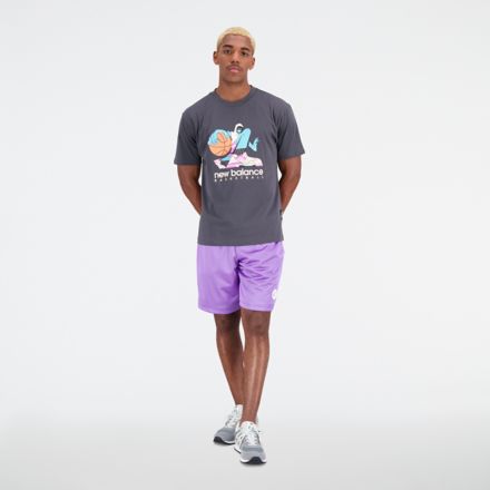 Hoops Cotton Jersey Short Sleeve T-shirt