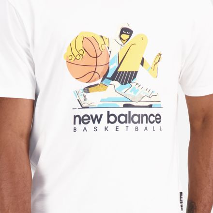 Hoops Cotton Jersey Short Sleeve T-shirt - Joe's New Balance