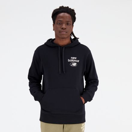 Essentials Brushed Back Fleece Hoodie - New Balance