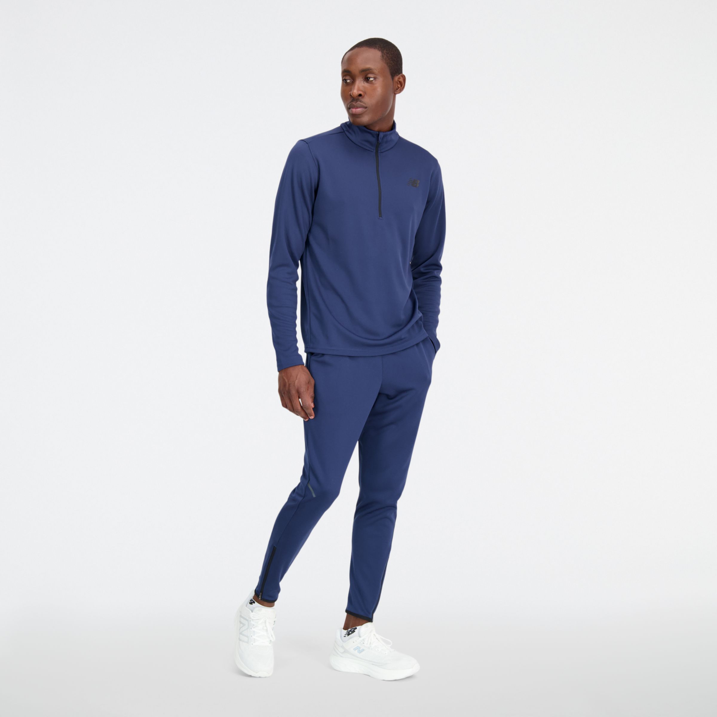 Herren New Balance Knit 1/4 Zip - New Balance