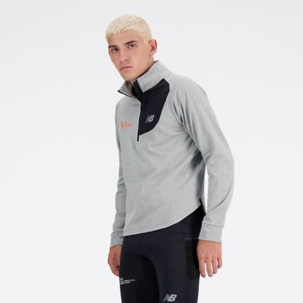 NYC Marathon NB Heat Grid Half Zip
