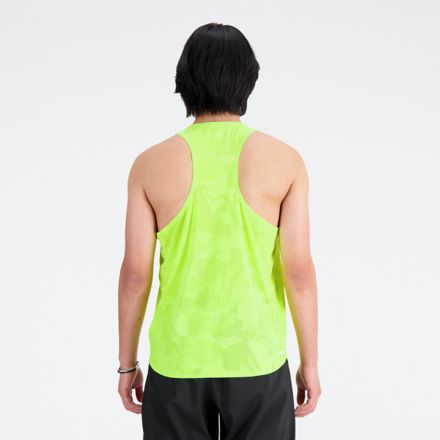 ウォーキング・ランニングウェア SPEED SINGLET Men's Q Speed Jacquard Singlet - New Balance