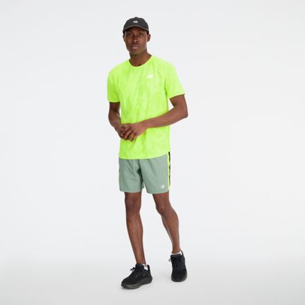 New Balance Mens Q Speed Fuel Short Sleeve