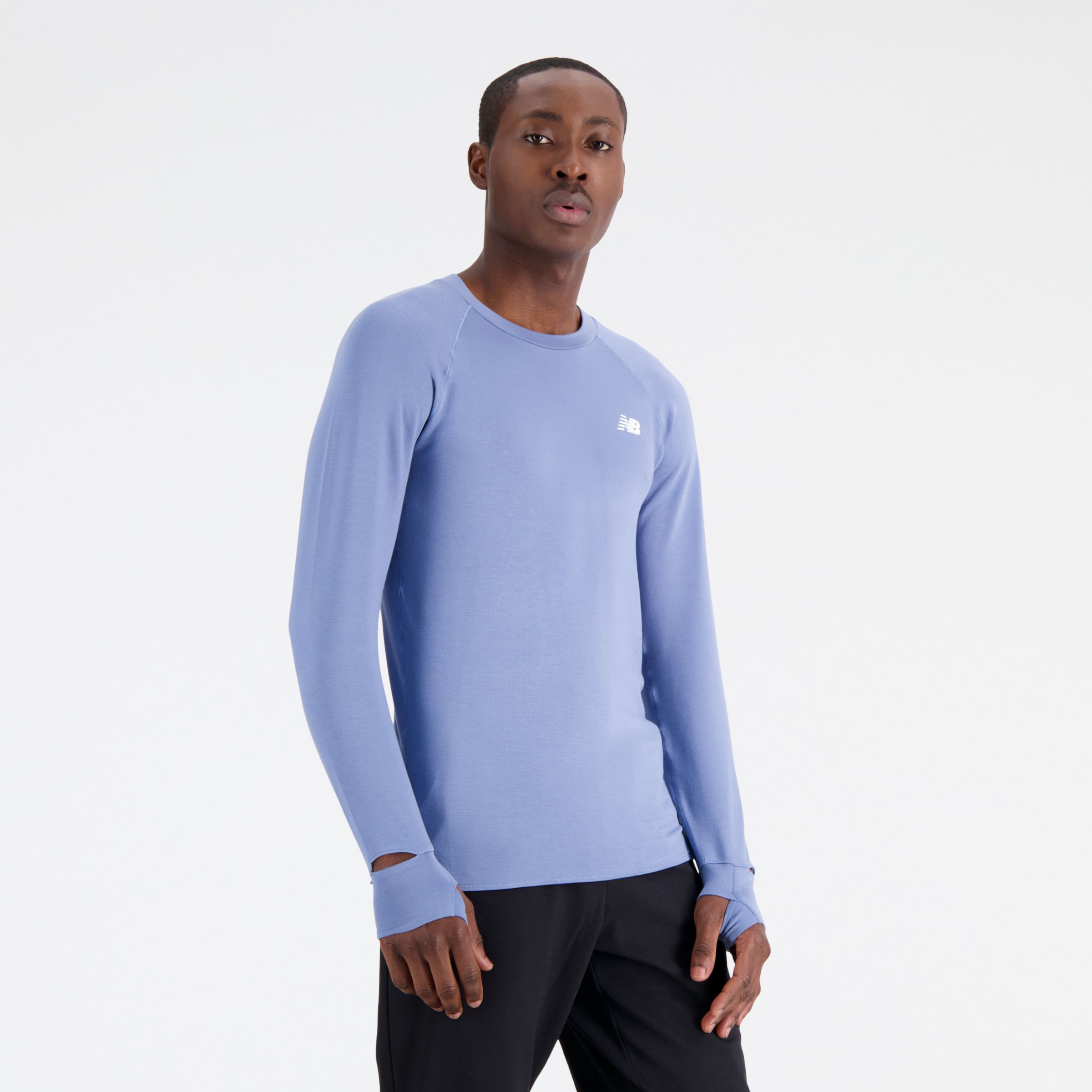 

New Balance Men's Q Speed 1NTRO Long Sleeve Blue - Blue