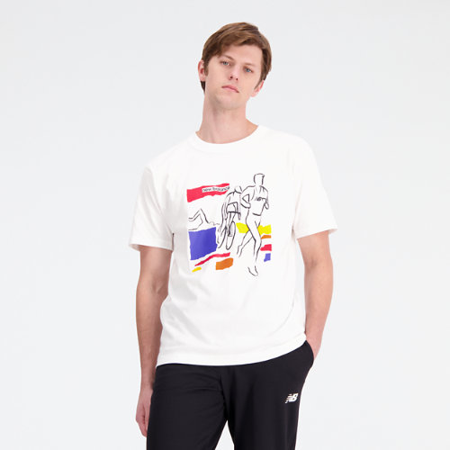 

New Balance Men's NB Athletics Graphic T-Shirt White - White