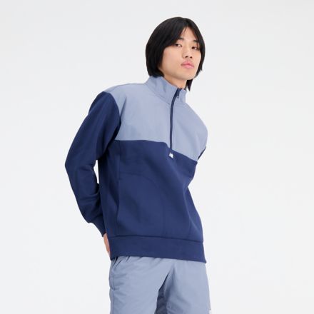 Fleece half cheap zip sweatshirt