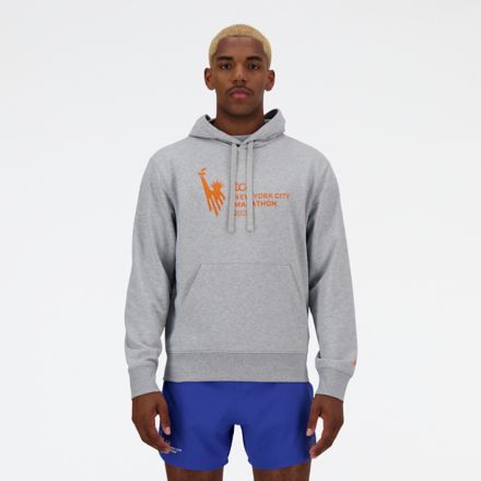 NYC Marathon Essentials Stacked Logo French Terry Hoodie - New Balance