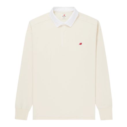 Made in USA Long Sleeve Polo, MACADAMIA NUT, MT33545MCU
