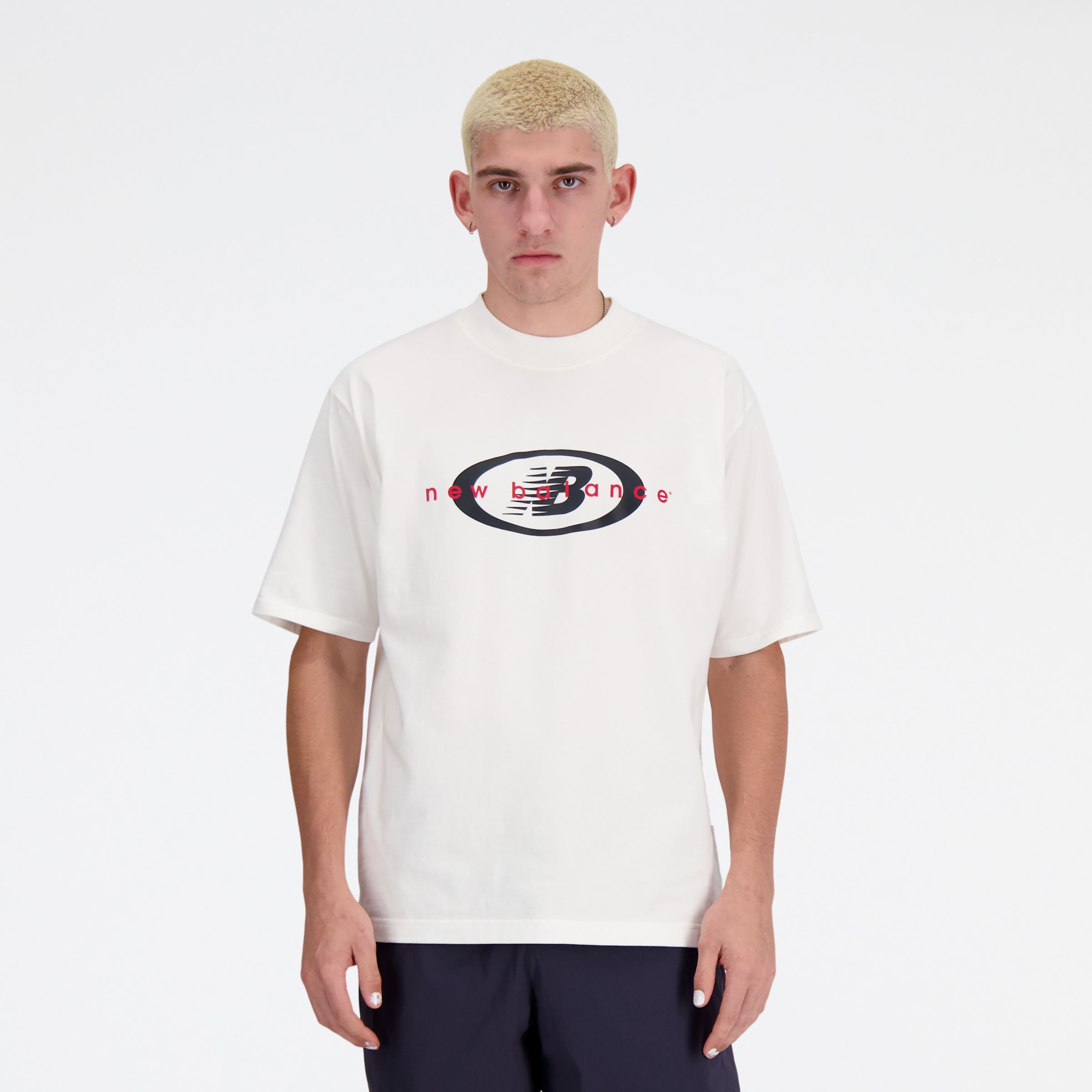 

New Balance Men's Archive Oversized T-Shirt White - White