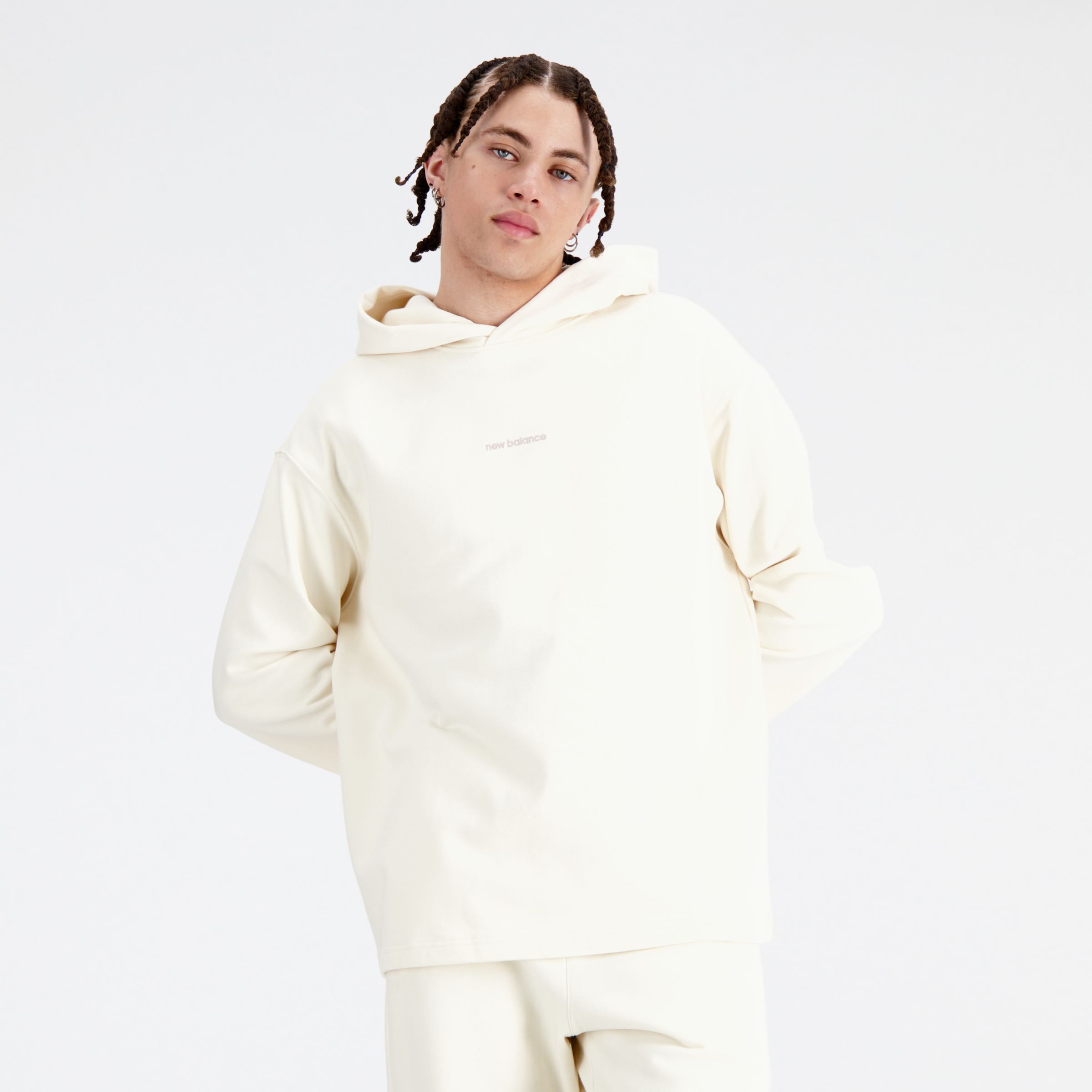 Herren Athletics Linear Fleece Top - New Balance